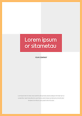 템플릿 표지 사람없음 사각형 주황색 회색 프레젠테이션 문서템플릿 서식 레이아웃 문서 제안서 분할 이미지템플릿 AI파일 도형 컬러 파일형식 벡터