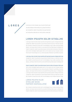 템플릿 내지 빌딩 사람없음 건물 파란색 삼각형 프레젠테이션 문서템플릿 서식 문서 제안서 접기 이미지템플릿 AI파일 도형 건축물 컬러 모션 파일형식 벡터