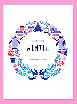 계절 리본 백그라운드 크리스마스장식 두마리 겨울 일러스트 프레임 어류 사람없음 선물상자 크리스마스트리 눈송이 펭귄 솔잎 솔잎장식 프레임일러스트 겨울배경 국내일러스트 AI파일 잎 크리스마스 2 조류 눈_날씨 선물 장식 상자 수중동물 파일형식 벡터