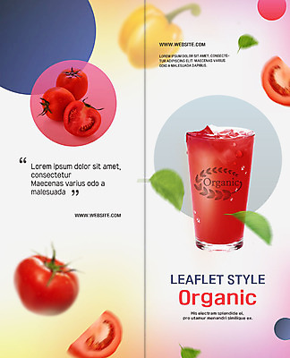 PSD 템플릿 표지디자인 북디자인 출판디자인 표지 음료 리플렛 토마토 2단접지 북커버 나뭇잎 파프리카 안전 팜플렛 사람없음 주스 유기농 먹거리 토마토주스 흩날리기 이미지템플릿 웰빙 음식 잎 채소 모션 야채주스 파일형식