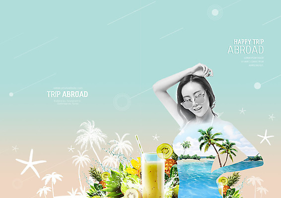 PSD 템플릿 표지디자인 북디자인 응시 출판디자인 여자 표지 리플렛 바다 해외여행 포즈 북커버 열대 불가사리 한명 미소 사람 팜플렛 상반신 20대 성인 해변 여름휴가 바캉스 선글라스 야자수 손들기 한국인 파인애플 열대과일 키위주스 성인여자한명만 이미지템플릿 나무 1 해외 시선 안경 여행 과일 모션 휴가 극피동물 표정 동양인 청년 과일주스 여자한명만 성인여자만 파일형식 여름_계절