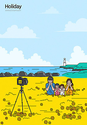 구름 여자 남자 어린이 바다 여행 꽃밭 일러스트 가족 하늘 등대 미소 사람 여러명 상반신 성인 제주도 카메라 사진촬영 암석 즐거움 유채 연휴 삼각대 꽃받침 유채밭 국내일러스트 AI파일 자연요소 꽃 감정 다수 밭 관계 한국 표정 손짓 전자제품 공휴일 촬영 돌_바위 파일형식 벡터