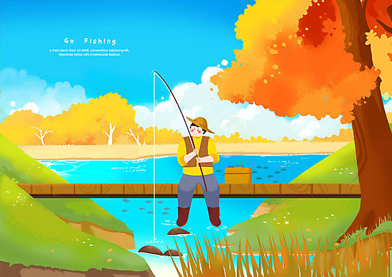 전신 PSD 나무 남자 여러마리 일러스트 낚시 어류 한명 사람 앉기 초원 성인 취미 강 바구니 가을 기다림 낚싯대 언덕 챙모자 가교 국내일러스트 식물 모자_잡화 1 건축물 계절 다수 모션 레저 수중동물 낚시용품 파일형식