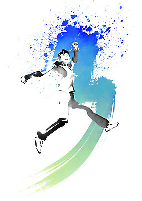 전신 PSD 남자 일러스트 비즈니스 캘리그라피 붓터치 한명 사람 성인 손들기 점프 파이팅 주먹 비즈니스맨 자신감 번짐 힘찬 국내일러스트 1 감정 컨셉 모션 직장인 파일형식 효과