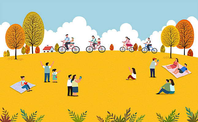 전신 PSD 구름 커플 응시 여자 남자 어린이 일러스트 단풍나무 주택 사람 앉기 초원 여러명 성인 독서 손들기 가을풍경 자전거 사진촬영 가을 인사 셀프카메라 들풀 언덕 돗자리 가을축제 국내일러스트 자연요소 나무 시선 계절 다수 단풍 관계 모션 풍경 건물 바이크 촬영 축제 예절 파일형식 가을_계절