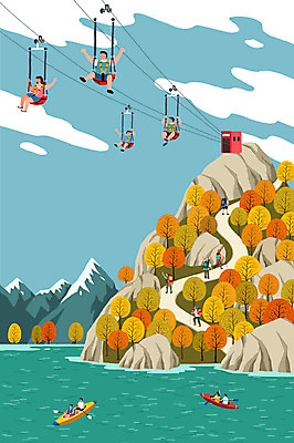 전신 PSD 구름 여자 남자 일러스트 배낭 하늘 단풍나무 산 사람 여러명 성인 강 손들기 등산 가을 등산복 즐거움 카누 산길 건너기 패들 가을축제 짚트랙 국내일러스트 자연요소 나무 옷 계절 감정 길 다수 단풍 가방 모션 레포츠 축제 트래킹 수상스포츠 노_배의노 파일형식 가을_계절