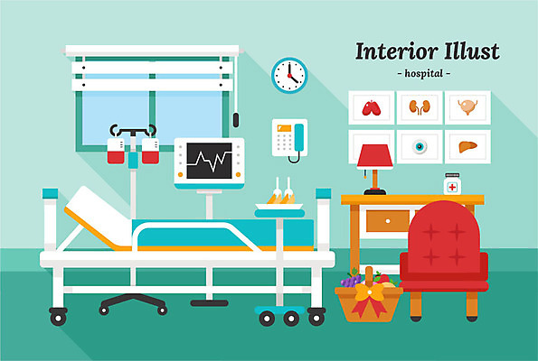 포스터 시계 의자 일러스트 창문 탁자 전등 병원 사람없음 인테리어 블라인드 장기 약병 링거 전화기 과일바구니 링거걸이 병원침대 심전도모니터 입원실 혈액주머니 국내일러스트 AI파일 디자인 가구 신체 과일 의학 의료기기 조명 약 바구니 침대 커튼 혈액 입원 병_담는 파일형식 벡터