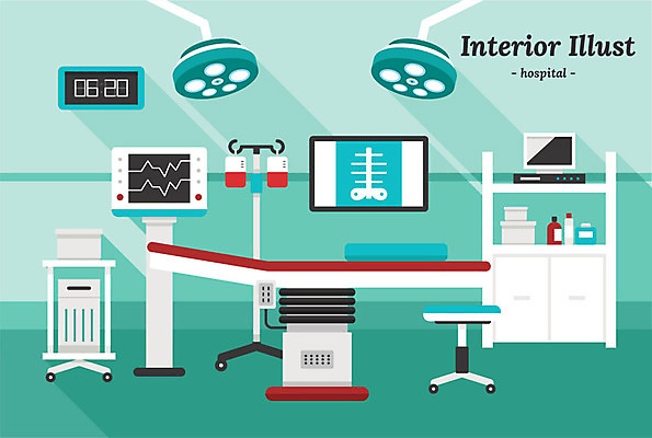 의자 일러스트 선반 엑스레이 병원 사람없음 인테리어 모니터 링거 수술실 디지털시계 링거걸이 병원침대 수술대 심전도모니터 초음파 혈액주머니 국내일러스트 AI파일 디자인 시계 가구 의학 의료기기 컴퓨터 침대 혈액 파일형식 벡터
