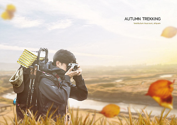 PSD 편집이미지 남자 낙엽 배낭 하늘 한명 사람 초원 상반신 20대 성인 강 카메라 사진촬영 트래킹 한국인 가을 들풀 은행잎 성인남자한명만 이미지편집 1 계절 잎 가방 레저 동양인 청년 전자제품 촬영 남자한명만 성인남자만 파일형식