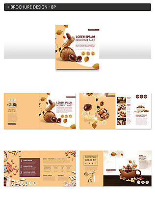 템플릿 ZIP 단풍 낙엽 팜플렛 사람없음 견과류 가을 밤 찻주전자 땅콩 호두 인디자인 INDD 이미지템플릿 계절 잎 주전자 파일형식