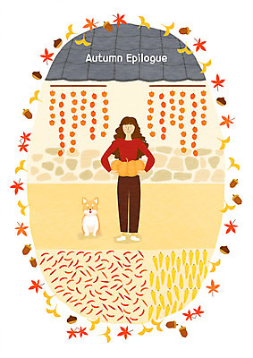 전신 PSD 한마리 여자 단풍 일러스트 고추 돌담 감 한명 서기 미소 들기 사람 성인 가을풍경 가을 강아지 밤 시골집 은행잎 원형프레임 늙은호박 국내일러스트 1 계절 잎 채소 과일 모션 호박 주택 프레임 표정 풍경 담장 반려동물 견과류 돌_바위 원형 개 파일형식 가을_계절