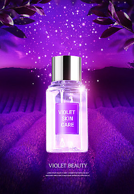 PSD 편집이미지 별 밭 밤하늘 초원 사람없음 빛 뷰티 보라색 화장품 야간 향수 라벤더 목업 울트라바이올렛 이미지편집 자연요소 꽃 컬러 농업 하늘 허브 파일형식 트랜드컬러