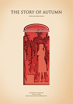 PSD 나무 구름 실루엣 단풍 낙엽 일러스트 사람모양 서기 빌딩 사람없음 쇼핑백 가을 나뭇가지 도시 페이퍼아트 국내일러스트 자연요소 모양 식물 계절 잎 가방 모션 촬영기법 건물 파일형식