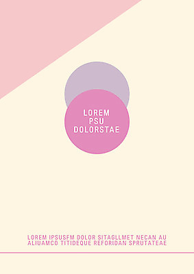 템플릿 표지 따뜻함 사람없음 두개 원형 삼각형 프레젠테이션 문서템플릿 서식 문서 제안서 이미지템플릿 AI파일 도형 2 파일형식 벡터