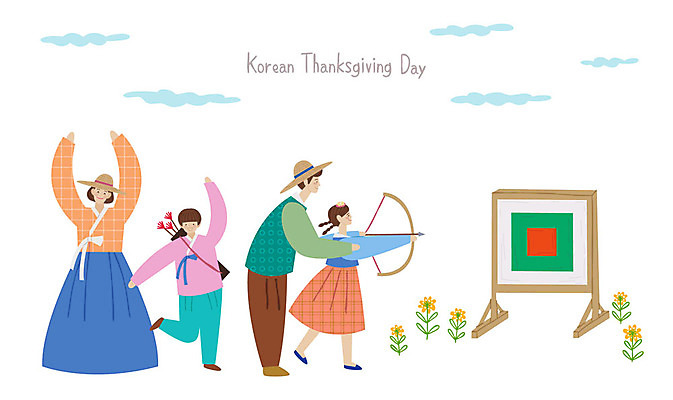 전신 여자 명절 남자 딸 아들 어린이 일러스트 가족 엄마 사람 여러명 성인 추석 전통놀이 가르침 아빠 과녁판 한복 핵가족 즐거움 활쏘기 전통체험 화살통 국내일러스트 AI파일 한국전통 전통 교육 기념일 감정 다수 관계 모션 놀이 통 체험 전통의상 파일형식 벡터