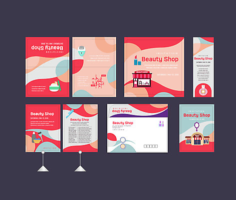 템플릿 배너템플릿 이벤트 사람없음 세트 상점 화장품 립스틱 현수막 머리빗 뷰티샵 크림 향수 전단 매니큐어 손거울 엽서 초대장 약도 염색약 파우더팩트 소봉투 행사세트 행사템플릿 AI파일 배너 지도 편지봉투 카드_감사 뷰티 거울 미용용품 편지 홍보물 파일형식 벡터