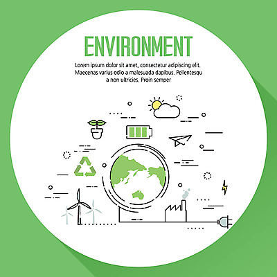 구름 화분 지구 일러스트 공장 굴뚝 사람없음 태양 새싹 환경 재활용 에너지 플랫 플러그 전기에너지 번개 건전지 종이비행기 풍향계 국내일러스트 AI파일 자연요소 식물 공업 날씨 기계 친환경 종이접기 파일형식 벡터