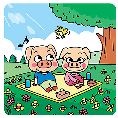 나무 캐릭터 한마리 커플 음료 두마리 일러스트 하늘 앉기 사람없음 소풍 돼지 즐거움 돗자리 참새 돼지캐릭터 꽃동산 국내일러스트 일러캐릭터 AI파일 식물 1 감정 동물캐릭터 2 포유류 관계 모션 조류 야외활동 파일형식 벡터