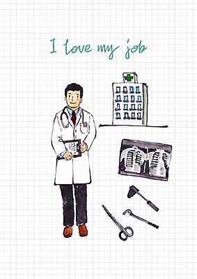 전신 PSD 직업 남자 일러스트 청진기 의료기기 엑스레이 병원 한명 미소 들기 사람 성인 의사 의사가운 일자리 서류판 국내일러스트 1 비즈니스 의학 모션 표정 사무용품 의료진 가운 파일형식