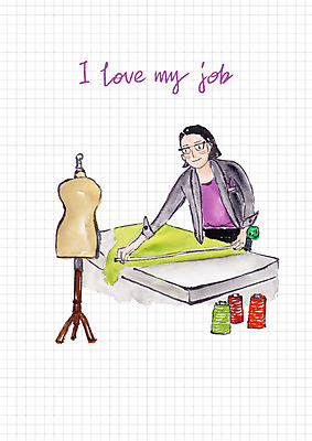 PSD 직업 여자 일러스트 줄자 한명 사람 상반신 성인 직물 마네킹 패션디자이너 바늘꽂이 책상 실타래 일자리 재단 국내일러스트 1 가구 비즈니스 자 디자이너 꽂이 파일형식