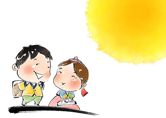 전신 PSD 응시 여자 명절 남자 어린이 일러스트 캘리그라피 붓터치 미소 들기 사람 두명 추석 보름달 한복 번짐 매기 선물꾸러미 선물세트 추석선물 어린이만 국내일러스트 한국전통 전통 시선 기념일 모션 표정 선물 달 전통의상 파일형식 명절선물 효과