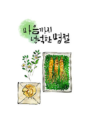 PSD 명절 일러스트 포장 캘리그라피 붓터치 타이포그라피 한글 사람없음 추석 보자기 인삼 번짐 선물세트 꽃가지 추석선물 풍요 국내일러스트 문자 전통 기념일 꽃 컨셉 선물 나뭇가지 삼 파일형식 천_직물 명절선물 효과