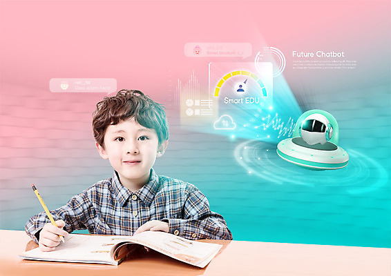 PSD 편집이미지 응시 교육 남자 어린이 그래프 미래 대화 한명 미소 사람 상반신 책 스마트기기 연필 한국인 기록 스마트 소년한명만 채팅봇 이미지편집 1 시선 컨셉 학용품 표정 말하기 동양인 전자제품 필기구 남자한명만 소년만 파일형식 AI_인공지능