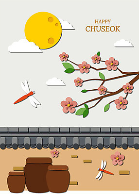 구름 명절 행복 백그라운드 두마리 일러스트 한옥 사람없음 추석 보름달 시골 항아리 페이퍼아트 잠자리 꽃가지 기와담장 국내일러스트 AI파일 자연요소 한국전통 전통 기념일 꽃 감정 곤충 고건축 2 기와 담장 달 나뭇가지 도자기 파일형식 벡터