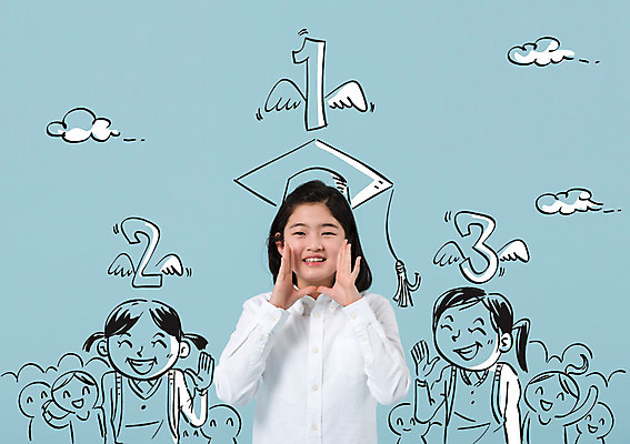 편집이미지 응시 여자 학사모 청소년 포토일러 미소 사람 여러명 상반신 외침 한국인 우승 십대만 이미지편집 AI파일 모자_잡화 시선 다수 졸업 표정 동양인 소리 최고 파일형식 벡터