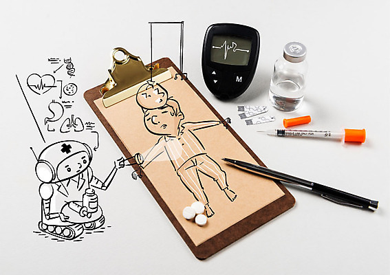 전신 편집이미지 남자 포토일러 주사기 한명 사람 성인 눕기 알약 고통 환자 심장 장기 약병 간호 로봇 측정 주사약 환자복 얼음주머니 발열 보살핌 서류판 혈당계 이미지편집 AI파일 1 옷 감정 신체 의학 의료기기 모션 약 사무용품 의료용품 장기_의학 주머니 병_담는 파일형식 벡터