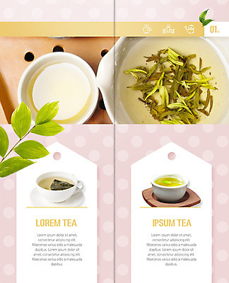 PSD 템플릿 표지디자인 북디자인 출판디자인 내지 리플렛 분홍색 2단접지 북커버 주전자 팜플렛 사람없음 초록색 하이앵글 커피잔 찻잔 녹차 녹차잎 이미지템플릿 커피 뷰포인트 컬러 주방용품 잔 차_음료 찻잎 파일형식