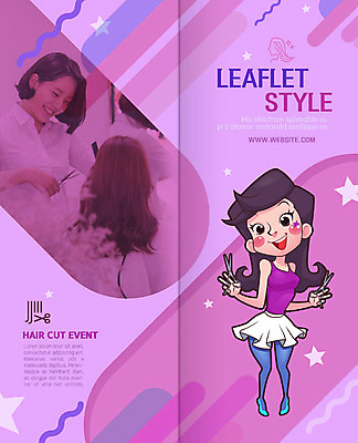 PSD 템플릿 우먼라이프 표지디자인 북디자인 응시 출판디자인 여자 표지 별 리플렛 분홍색 2단접지 북커버 미소 사람 팜플렛 상반신 20대 성인 앞모습 옆모습 뒷모습 세명 뷰티 보라색 거울 한국인 미용실 뷰티샵 미용사 고객 즐거움 미용가위 성인여자만 이미지템플릿 자연요소 직업 라이프스타일 시선 감정 뷰포인트 컬러 가위_도구 표정 동양인 청년 상점 미용용품 여자만 성인만 파일형식