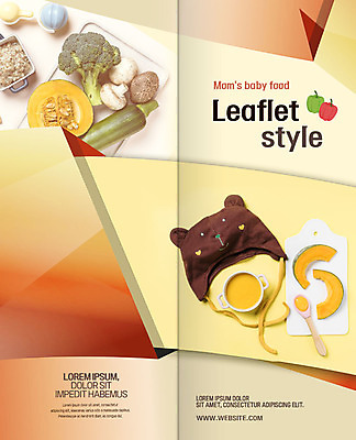 PSD 템플릿 표지디자인 북디자인 출판디자인 표지 리플렛 2단접지 북커버 식재료 호박 파프리카 도마 팜플렛 사람없음 하이앵글 노란색 숟가락 주황색 버섯 다양 브로콜리 딸랑이 이유식 단호박 아기모자 호박죽 이미지템플릿 모자_잡화 음식 뷰포인트 컬러 다수 채소 주방용품 수저 아기용품 죽 파일형식
