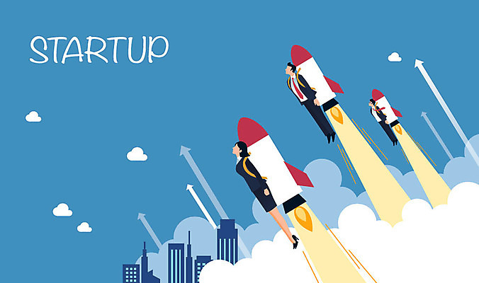 전신 구름 여자 남자 화살표 일러스트 하늘 사람 정장 빌딩 성인 세명 로켓 도전 비행 비즈니스맨 비즈니스우먼 발사 상승 창업 오피스룩 얼굴없음 국내일러스트 AI파일 자연요소 옷 컨셉 비즈니스 건물 직장인 자영업 파일형식 벡터