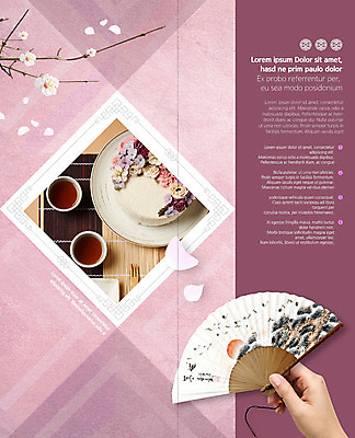 PSD 템플릿 한국전통 표지디자인 북디자인 손 출판디자인 명절 표지 꽃잎 내지 리플렛 분홍색 포크 2단접지 북커버 한손 한명 사람 팜플렛 성인 신체부위 전통문양 추석 잡기 전통차 한지 전통부채 꽃가지 떡케이크 흩날리기 이미지템플릿 1 전통 문양 식기 기념일 꽃 종이 컬러 모션 한국 차_음료 케이크 나뭇가지 부채 파일형식