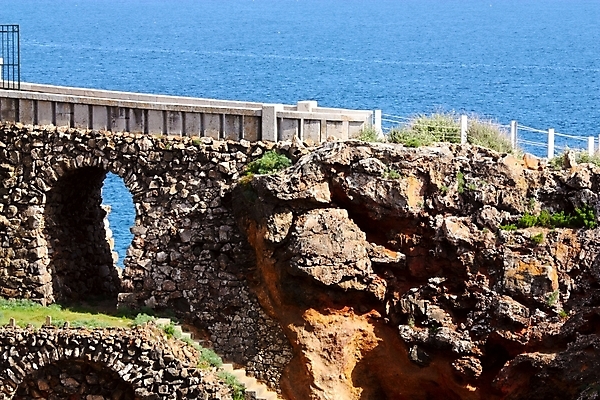 포토 JPG 해외이미지 유럽 모래 파도 바다 여행 하늘 휴가 사람없음 물 파란색 햇빛 부식 대서양 수평선 해외202004 해외포토 자연요소 나라 컬러 태양 파일형식 이미지허브