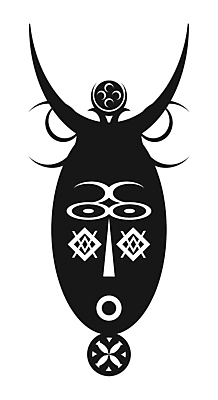 포토 JPG 해외이미지 캐릭터 디자인 일러스트 아프리카 가면 미술 사람없음 검은색 왕 심볼 마녀 마법 부족 해외202004 해외일러스트 나라 컬러 컨셉 문화예술 파일형식 이미지허브