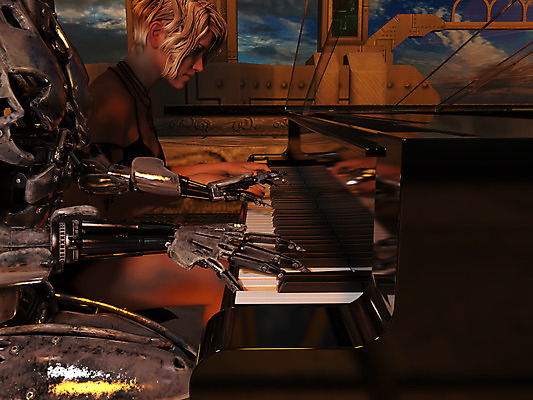 포토 JPG 해외이미지 구름 손 악기 음악 과학 일러스트 노래 상상 놀이 미래 협력 기술 창조 미술 사람없음 금발 반사 3D 화목 기계 소리 연주자 음악가 기구 피아노 생명공학 로봇 연습 전자 예술가 공상 뮤지컬 인공 지능 휴머노이드 콜라보레이션 해외202004 AI_인공지능 해외일러스트 자연요소 직업 헤어스타일 컨셉 의학 문화예술 신체부위 건반악기 디지털합성 파일형식 이미지허브