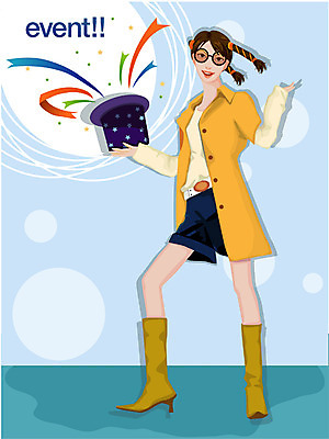 EPS 모델 모자 웰빙 여자 패션 포즈 일러스트 한명 사람 이벤트 20대 성인 마법사 여자만 여자한명만 성인여자만 청년만 청년여자만 성인한명만 청년여자한명만 성인여자한명만 성인만 국내일러스트 1 잡화 청년 파일형식 벡터