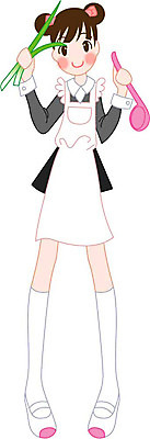 EPS 클립아트 직업 학생 여학생 여자 교복 가사 일러스트 가정 가족 청소년 요리 한명 사람 10대 앞치마 요리실습 여자만 여자한명만 십대만 십대여자한명만 국내일러스트 1 옷 관계 십대여자만 파일형식 벡터