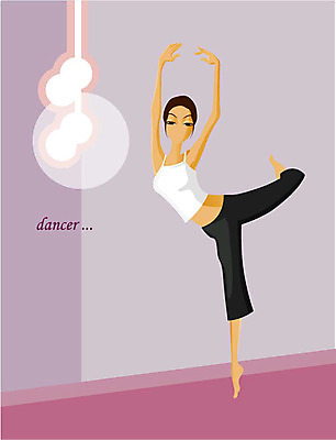 EPS 직업 라이프스타일 웰빙 여자 일러스트 실내 한명 사람 20대 성인 댄서 춤 발레 현대무용 여자만 여자한명만 성인여자만 청년만 청년여자만 성인한명만 청년여자한명만 성인여자한명만 성인만 국내일러스트 1 문화예술 청년 내부 생활 파일형식 벡터