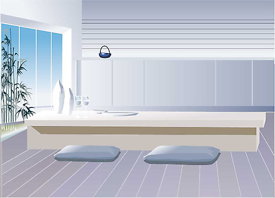 EPS 주간 라이프스타일 웰빙 가구 거실 일러스트 식탁 탁자 휴식 실내 사람없음 인테리어 주방 식당 응접실 편안함 상업시설 국내일러스트 자연요소 디자인 생활용품 컨셉 내부 생활 상점 감각 시설 상업 파일형식 벡터