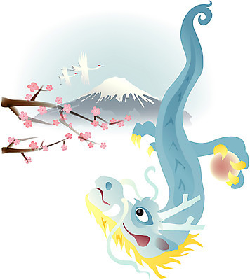 EPS 동물 전통 일러스트 새해 사람없음 일본 벚꽃 십이지신 용 운세 연하장 연말연시 후지산 드래곤 국내일러스트 카드프레임 꽃 아시아 산 카드_감사 프레임 세계문화유산 파일형식 벡터