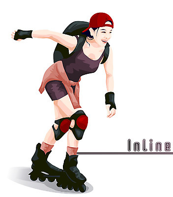 EPS 웰빙 여자 스포츠 다이어트 일러스트 레저 건강 한명 사람 20대 성인 레포츠 운동 롤러블레이드 하계스포츠 여자만 여자한명만 성인여자만 청년만 청년여자만 성인한명만 청년여자한명만 성인여자한명만 성인만 국내일러스트 1 청년 취미 파일형식 벡터