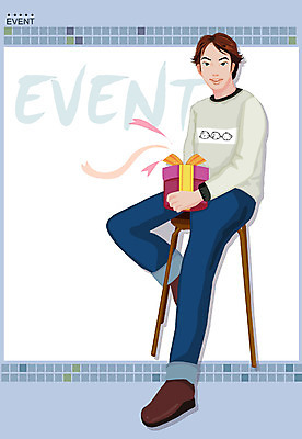 EPS 모델 웰빙 패션 남자 포즈 일러스트 선물 한명 사람 이벤트 20대 청년 성인 남자만 남자한명만 성인남자만 청년만 청년남자만 청년남자한명만 성인한명만 성인남자한명만 성인만 국내일러스트 1 파일형식 벡터