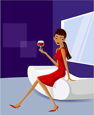 EPS 모델 웰빙 여자 패션 포즈 일러스트 휴식 실내 한명 사람 20대 성인 취미 라이프 와인 편안함 여자만 여자한명만 성인여자만 청년만 청년여자만 성인한명만 청년여자한명만 성인여자한명만 성인만 국내일러스트 1 컨셉 주류 청년 내부 생활 감각 파일형식 벡터