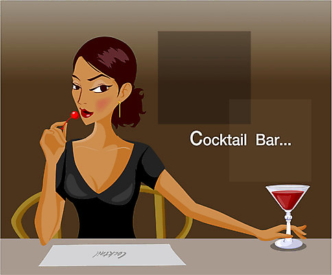 EPS 모델 직업 웰빙 여자 패션 일러스트 실내 한명 사람 20대 성인 칵테일 체리 칵테일바 여자만 여자한명만 성인여자만 청년만 청년여자만 성인한명만 청년여자한명만 성인여자한명만 성인만 국내일러스트 1 과일 주류 청년 내부 선술집 파일형식 벡터