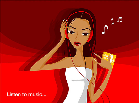 EPS 모델 웰빙 여자 패션 음악 포즈 일러스트 휴식 한명 사람 20대 성인 취미 라이프 헤드폰 음악감상 여자만 여자한명만 성인여자만 청년만 청년여자만 성인한명만 청년여자한명만 성인여자한명만 성인만 국내일러스트 1 음향기기 컨셉 문화예술 청년 생활 감상 파일형식 벡터