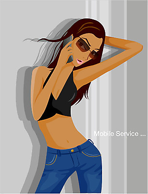 EPS 모델 직업 여자 패션 포즈 일러스트 한명 사람 20대 성인 스마트폰 알림 여자만 여자한명만 성인여자만 청년만 청년여자만 성인한명만 청년여자한명만 성인여자한명만 성인만 국내일러스트 1 청년 핸드폰 스마트기기 파일형식 벡터