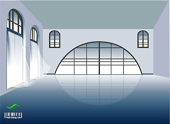 EPS 라이프스타일 웰빙 스포츠용품 일러스트 실내 건강 사람없음 운동 체육관 생활체조 체조 국내일러스트 스포츠 내부 생활 오브젝트 파일형식 벡터